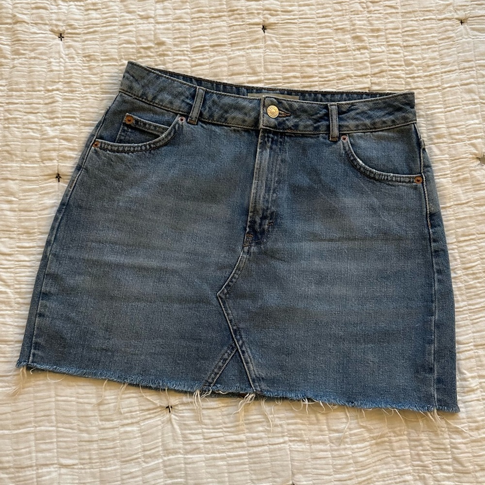 Topshop Moto Skirt - Size 8